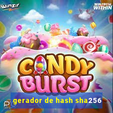 gerador de hash sha256